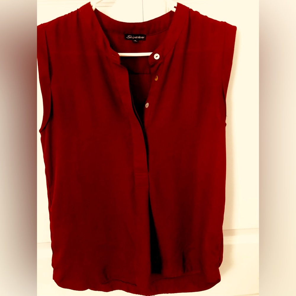 BURGUNDY TOP